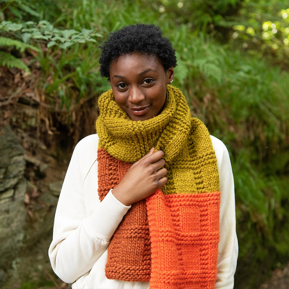 Super bulky yarn scarf hotsell