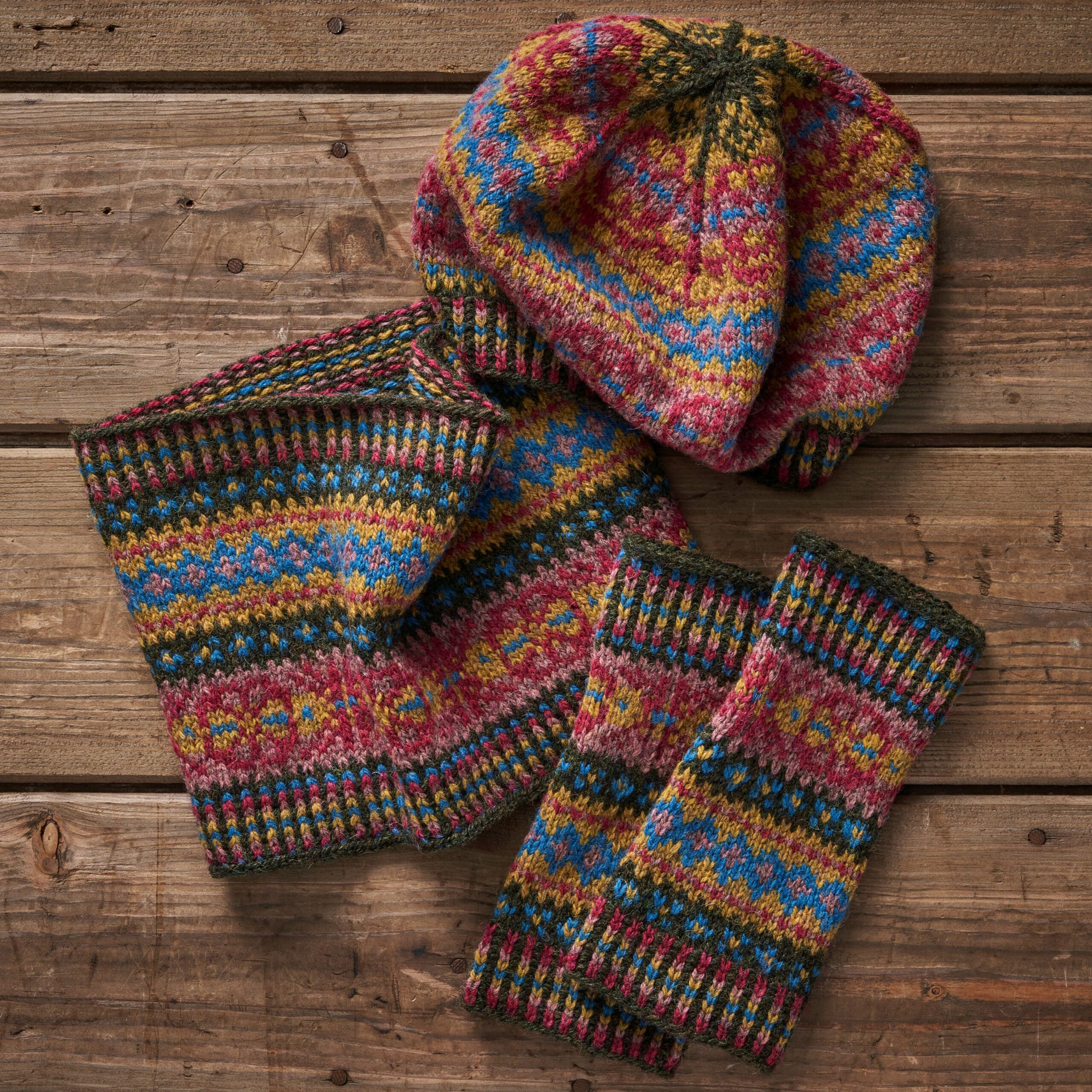Honister Fair Isle Set Kit – The Fibre Co.