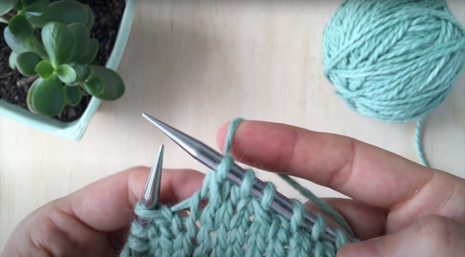 How to Sl1, K1, psso - left leaning decrease – The Fibre Co.