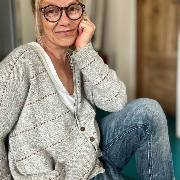 Nonno Kit knit in &Make DK – The Fibre Co.