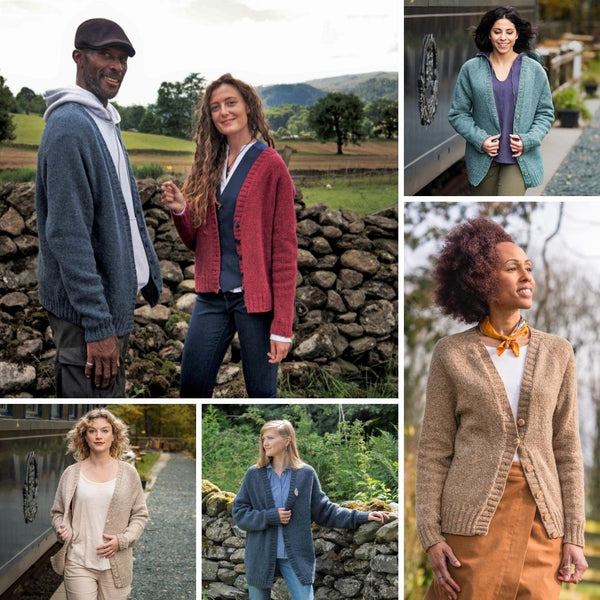 One Cardigan Pattern – The Fibre Co.