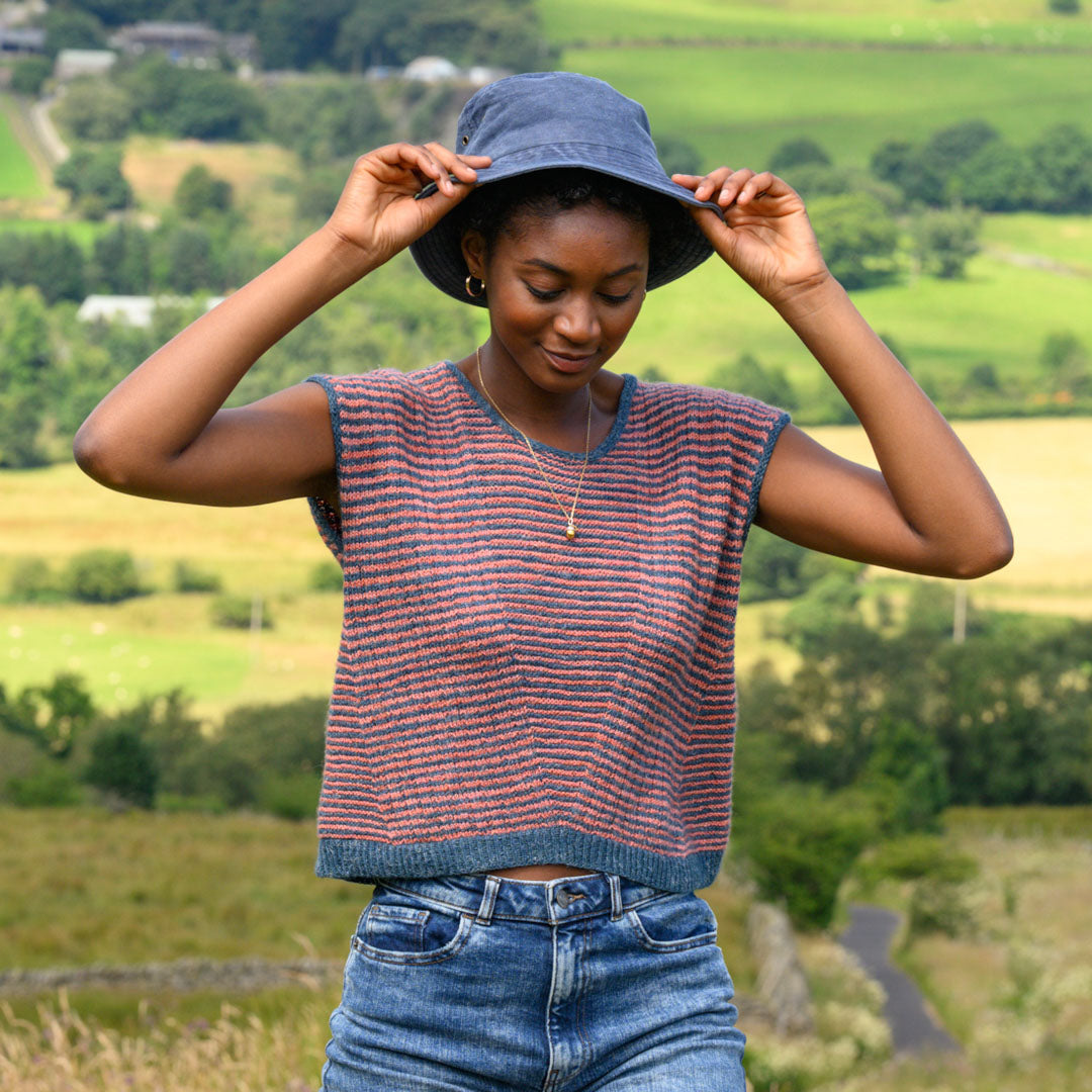 Threadline Top Pattern knit in Meadow – The Fibre Co.