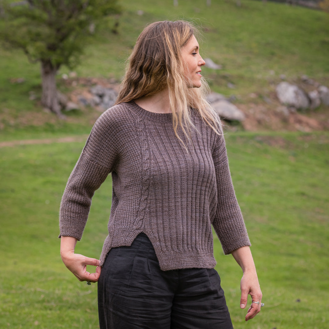 Zodiac Sweater Pattern – The Fibre - Main Image