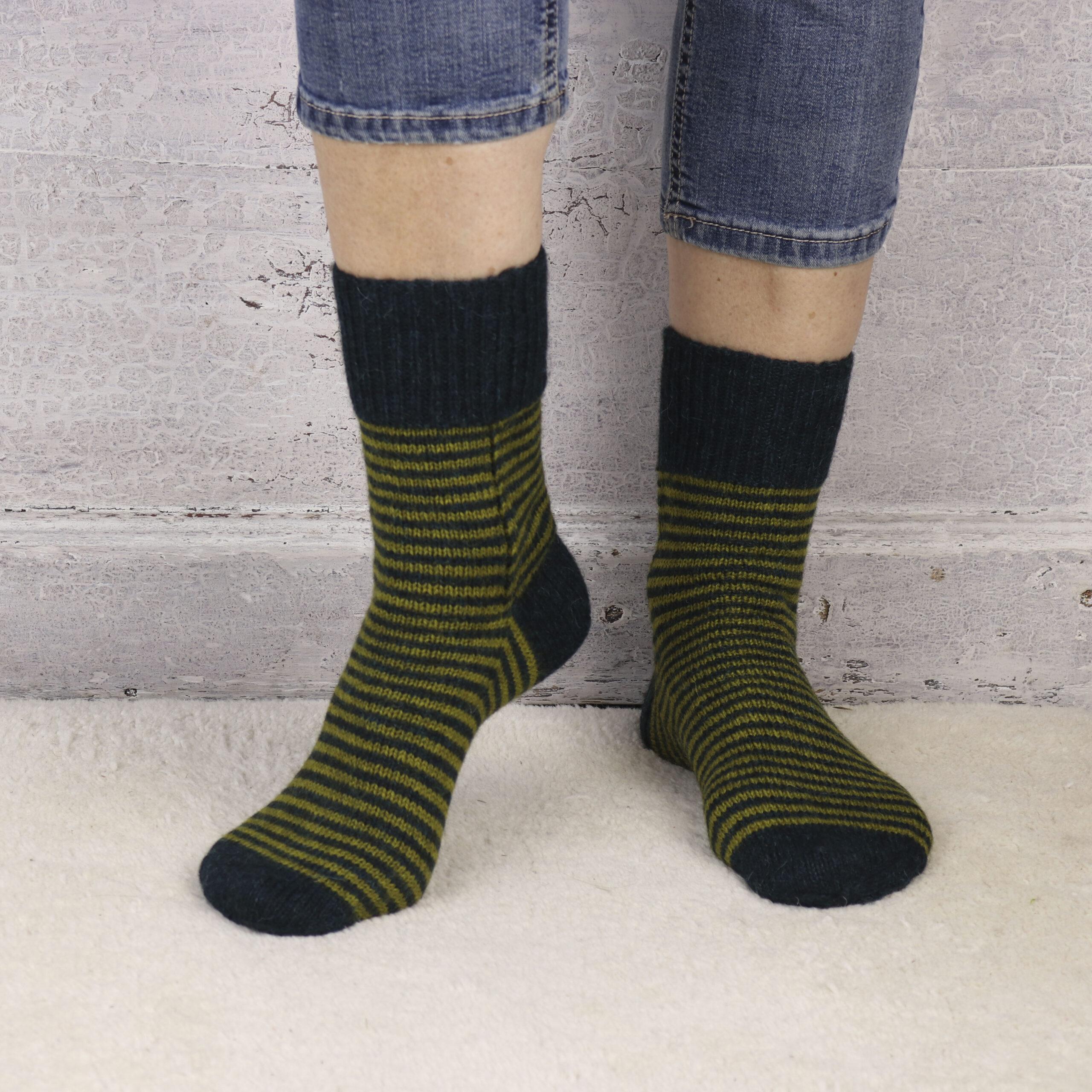 One Sock Deluxe by Kate Atherley in The Fibre Co. Amble
