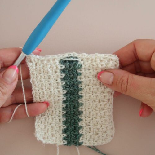 How to Create a Double Crochet Seam - The Fibre Co.