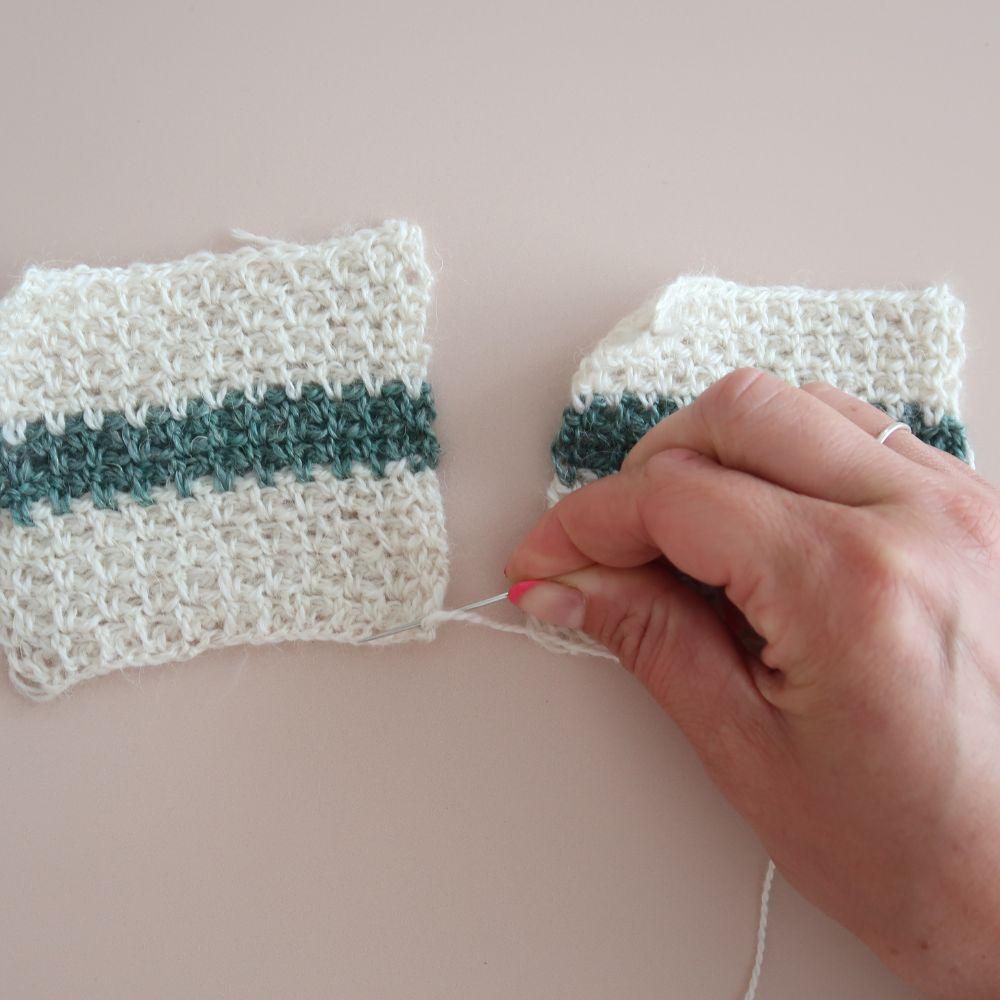 Dense stitches for crochet bags Part 3, The Single Crochet Camel stitch
